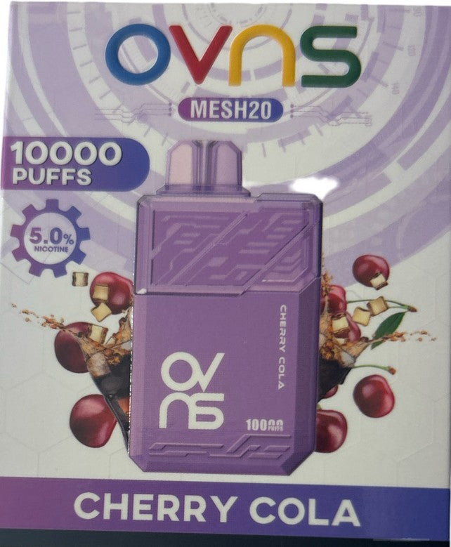 Cherry Cola OVNS 10K Mesh20 Limit Edition  vapebug.ca