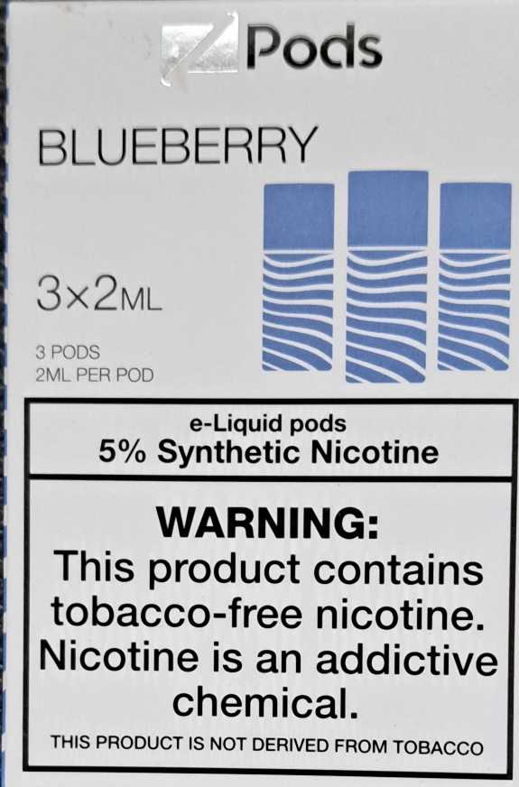 Blueberry 3x2ml Zpods vapebug.ca Blueberry 3x2ml Zpods vapebug.ca