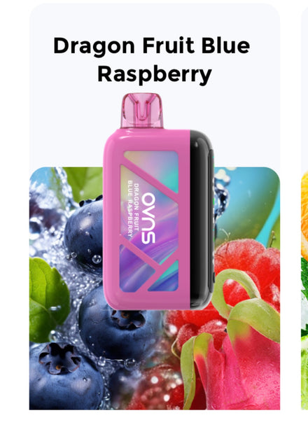 Dragon Fruit Blue Raspberry OVNS 22K vapebug.ca Dragon Fruit Blue Raspberry OVNS 22K vapebug.ca