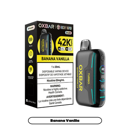 Banana Vanilla 1x20mlx42K OXBAR