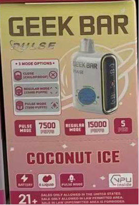 Coconut Ice Geek Bar Pulse