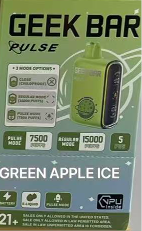 Green Apple Ice Geek Bar Pulse