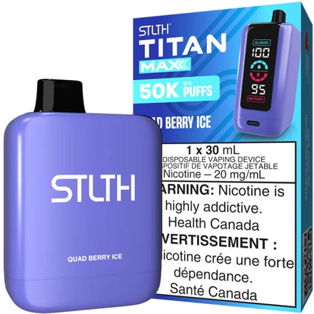 Quad Berry Ice STLTH TITAN MAX