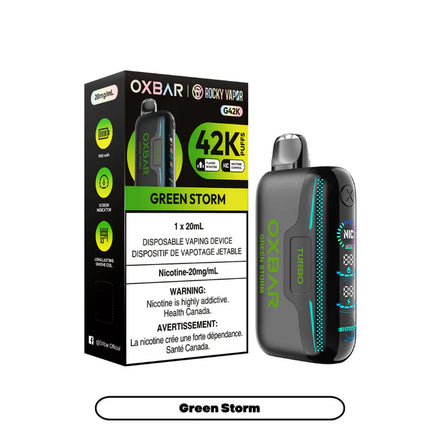 Green Storm 1x20mlx42K OXBAR