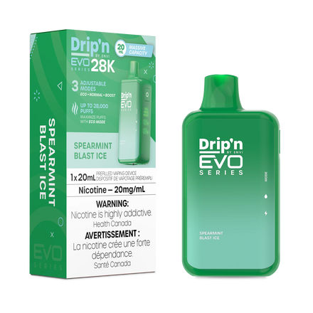 Spearmint Blast Ice Drip'n Evo Series 1x20mlx28K
