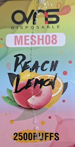 Peach Lemon 1x8ml 2500 puffs OVNS