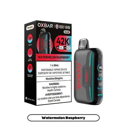 Watermelon Raspberry 1x20mlx42K OXBAR