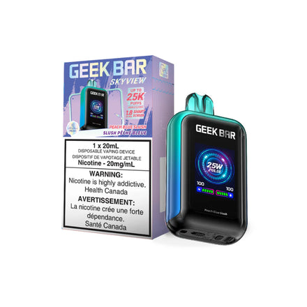 Peach Blue Slush GeekBar Skyview 1x20mlx25K
