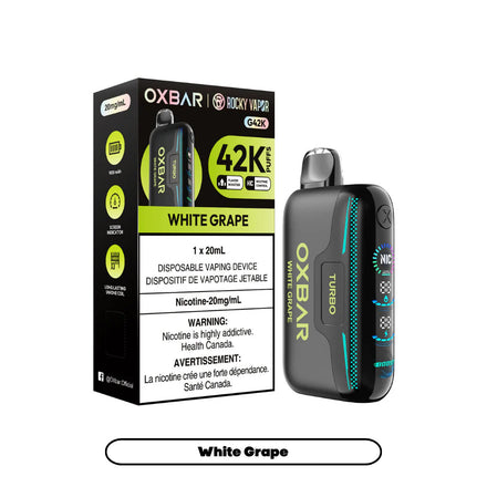 White Grape 1x20mlx42K OXBAR