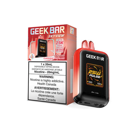Classic Ice GeekBar Skyview 1x20mlx25K