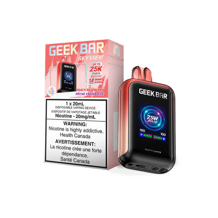 Peach Raspberry GeekBar Skyview 1x20mlx25K
