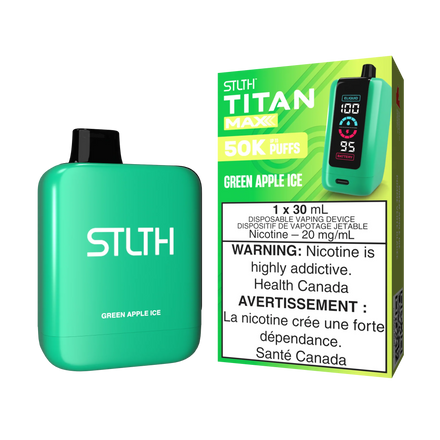 Green Apple Ice STLTH TITAN MAX