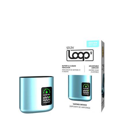 Aqua Blue STLTH LOOP Battery