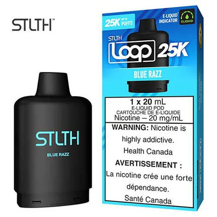 Blue Razz STLTH LOOP 25K Pods