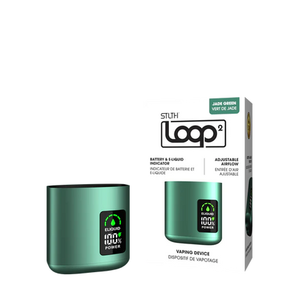 Jade Green STLTH LOOP Battery