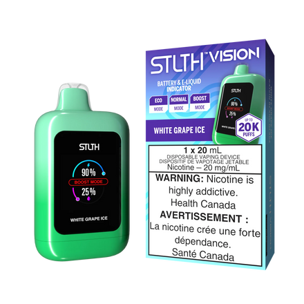 White Grape Ice STLTH VISION