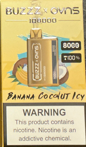 Banana Coconut Icy OVNS 8K