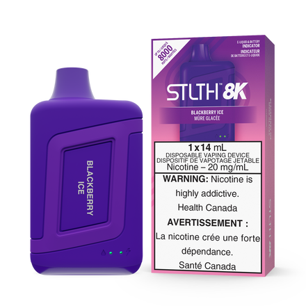 Blueberry Ice STLTH 8K PRO