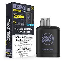 Blazin' Banana Blueberry Level x Boost G2 Pods