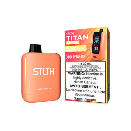 Juicy Peach Ice STLTH TITAN MAX 1x30mlx50K