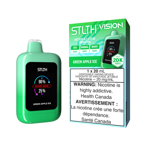 Green Apple Ice STLTH VISION 1x20mlx20K