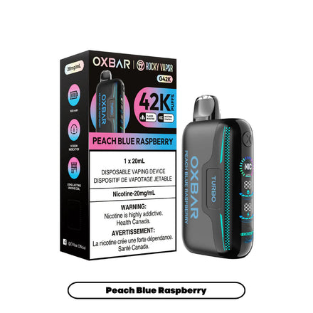Peach Blue Raspberry 1x20mlx42K OXBAR