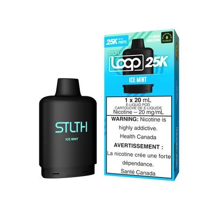 Ice Mint STLTH LOOP 25K Pods