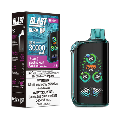 Electric Fruit Blast Ice + ice blast Drip'n Fasta 1x20mlx30K