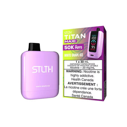 White Grape Ice STLTH TITAN MAX