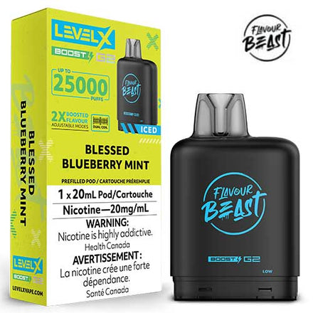 Blessed Blueberry Mint Level x Boost G2 Pods