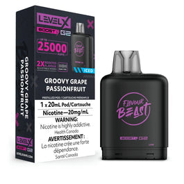 Groovy Grape PassionFruit Level x Boost G2 Pods