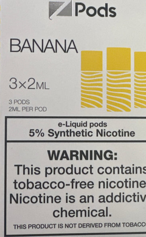 Banana 3x2ml Zpods