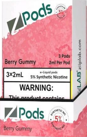 Berry Gummy 3x2ml Zpods