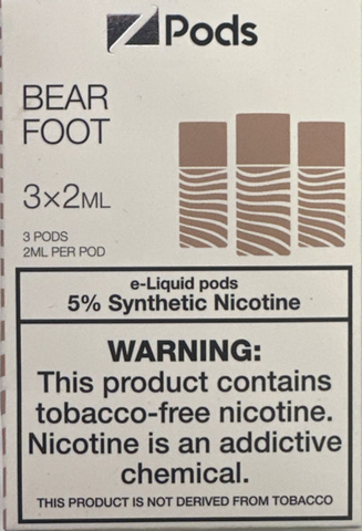 Bear Foot 3x2ml Zpods