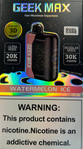 Watermelon Ice Geek Max 1x18mlx30K