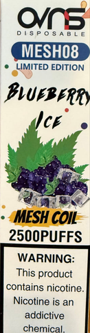 Blueberry Ice 1x8ml 2500 puffs OVNS