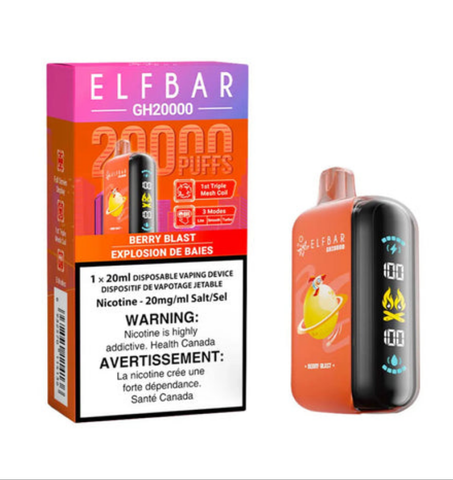 Berry Blast Elf bar GH20000