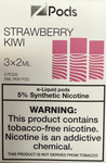 Strawberry kiwi 3x2ml Zpods