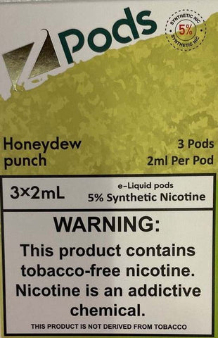 Honeydew Punch 3x2ml Zpods