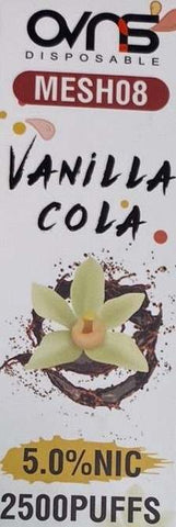 Vanilla Cola 1x8ml 2500 puffs OVNS