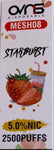 Starburst 1x8ml 2500 puffs OVNS