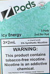 Icy Energy 3x2ml Zpods