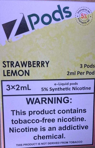 Strawberry Lemon 3x2ml Zpods