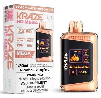 PEACH WATERMELON Ice Kraze HD Mega