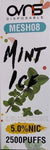 Mint Ice 1x8ml 2500 puffs OVNS