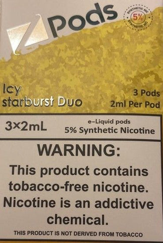 Icy Starburst Duo 3x2ml Zpods