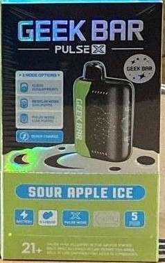 Sour Apple Ice Geek Bar Pulse X