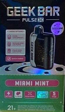 Miami Mint Geek Bar Pulse X