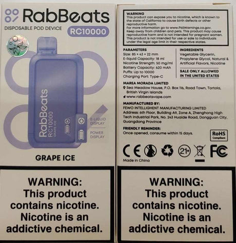 Grape Ice RabBeats RC10000