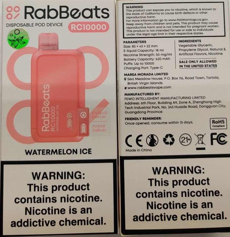 Watermelon Ice RabBeats RC10000